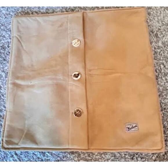 Woolrich Home Camel 18" Square Patchwork Pillow Cover - Picture 2 of 6